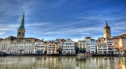 Center of Zurich, Switzerland