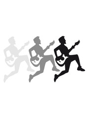 Jumping Guitarist Design