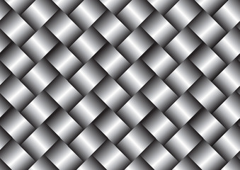 Vector : Metal weave surface texture background