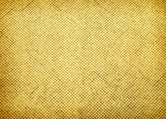 Golden wall in Grand Palace, Thailand