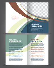 Magazine, flyer, brochure, cover layout design print template - 83816942