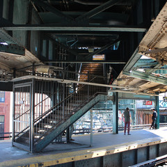 New York / Old subway station in Brooklyn