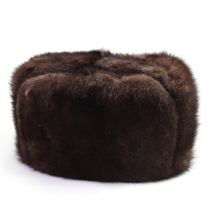 Mink fur hat