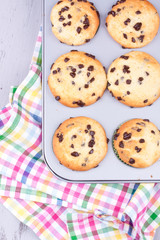chocolate chip muffins