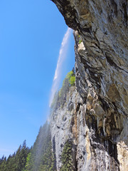 Fototapeta premium Schleierwasserfall, Wilder Kaiser, Tirol