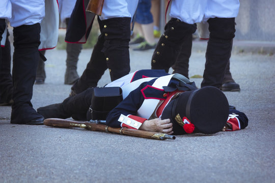 Muertos en la batalla de la Albuera por la independencia en 1811