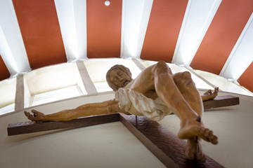 Fototapeta na wymiar Jesús Cristo crucificado