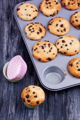 chocolate chip muffins