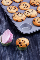 chocolate chip muffins