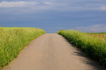 Strasse zum Horizont