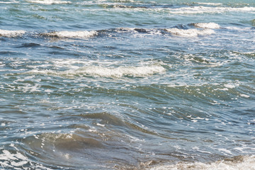 Fototapeta premium The Black Sea Water Waves