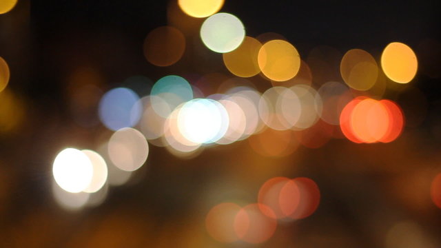 Defocused urban abstract texture ,blurred background with bokeh