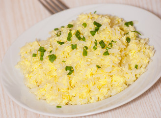 fried rice with egg