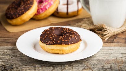 Donut und Kaffee - Donut and coffee