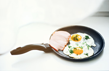 Fried eggs
