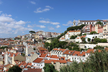 Fototapeta na wymiar Lisbon Panorama, Portgual