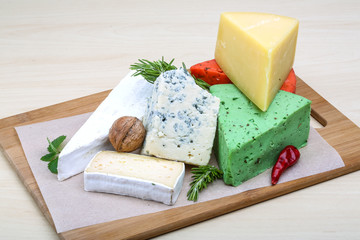 Assortment cheese