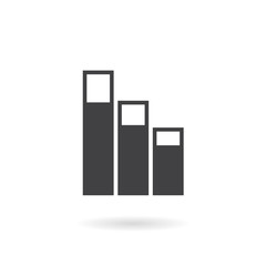 bar  graph icon