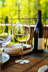 Two glasses of wine