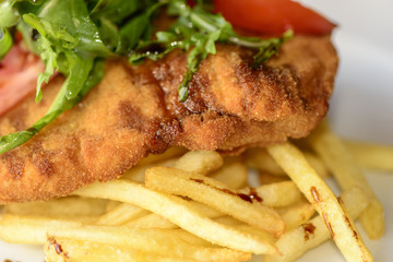 Deep fried pork chops