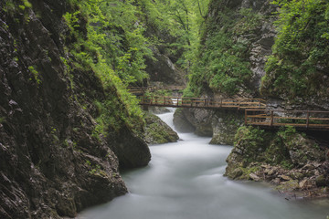 Beautiful nature, Vintgar Gorge, Slovenia
