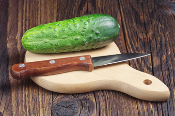 Green cucumber