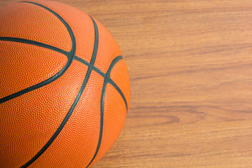 Close up Basketball