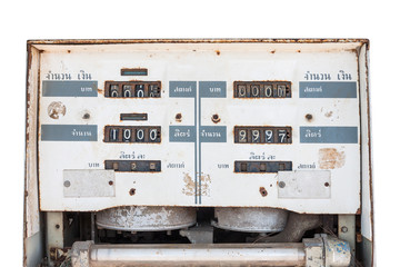  vintage dial fuel dispenser with thai