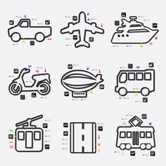 transport infographic