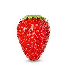 strawberry isolated on white