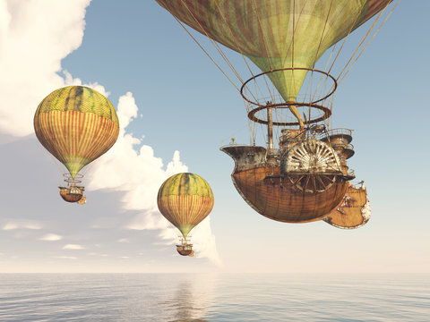 Fantasy Hot Air Balloons