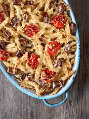 rustic italian baked penne pasta