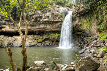Fototapeta na wymiar Cascada Blanca waterfall near Matagalpa, Nicaragua 