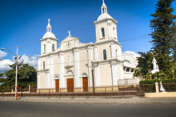 Fototapeta na wymiar Cathedral of Esteli, Nicaragua 