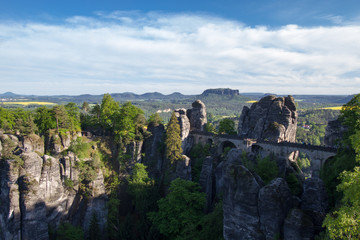Fototapeta premium Basteibrücke, sächsische Schweiz.