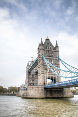 Fototapeta na wymiar The Tower Bridge in London, UK 