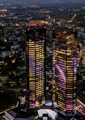 Obraz premium Frankfurt at Night