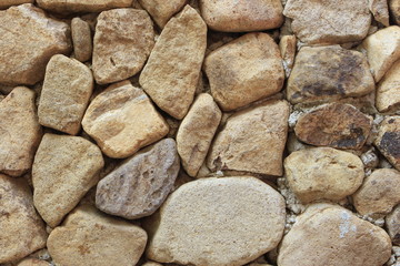 Stone wall, for background or texture.