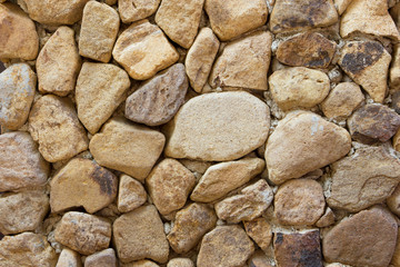 Fototapeta na wymiar Stone wall, for background or texture.
