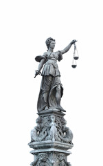 Fototapeta na wymiar justice statue