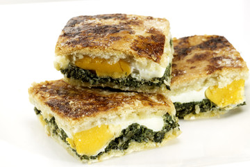 Spinach cake 