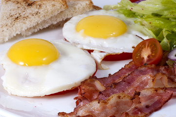 eggs with bacon