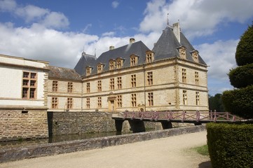 Fototapeta na wymiar Château de Cormatin en Bourgogne France
