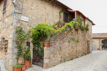Fototapeta premium Monteriggioni , oarticolare