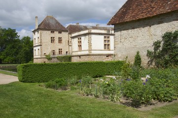 Fototapeta na wymiar Château de Cormatin en Bourgogne France