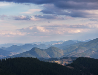 Fototapeta premium Mountain landscape