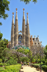 Sagrada Familia. - obrazy, fototapety, plakaty