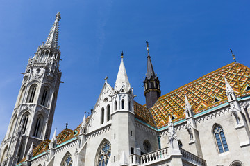 Matthias Church in Budapest, Hungary