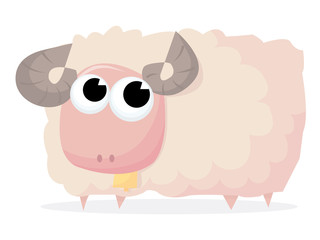 Cute Sheep Ram