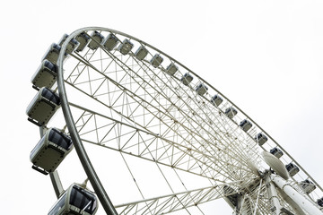 Fototapeta na wymiar Ferris wheel Budapest